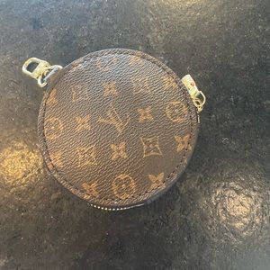 Louis Vuitton Monogram Round Coin Case